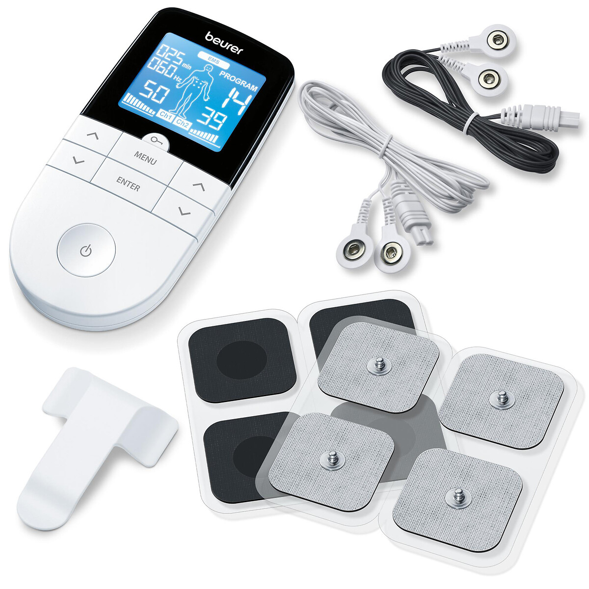 Electrostimulateur TENS/EMS EM49 blanc, BEURER
