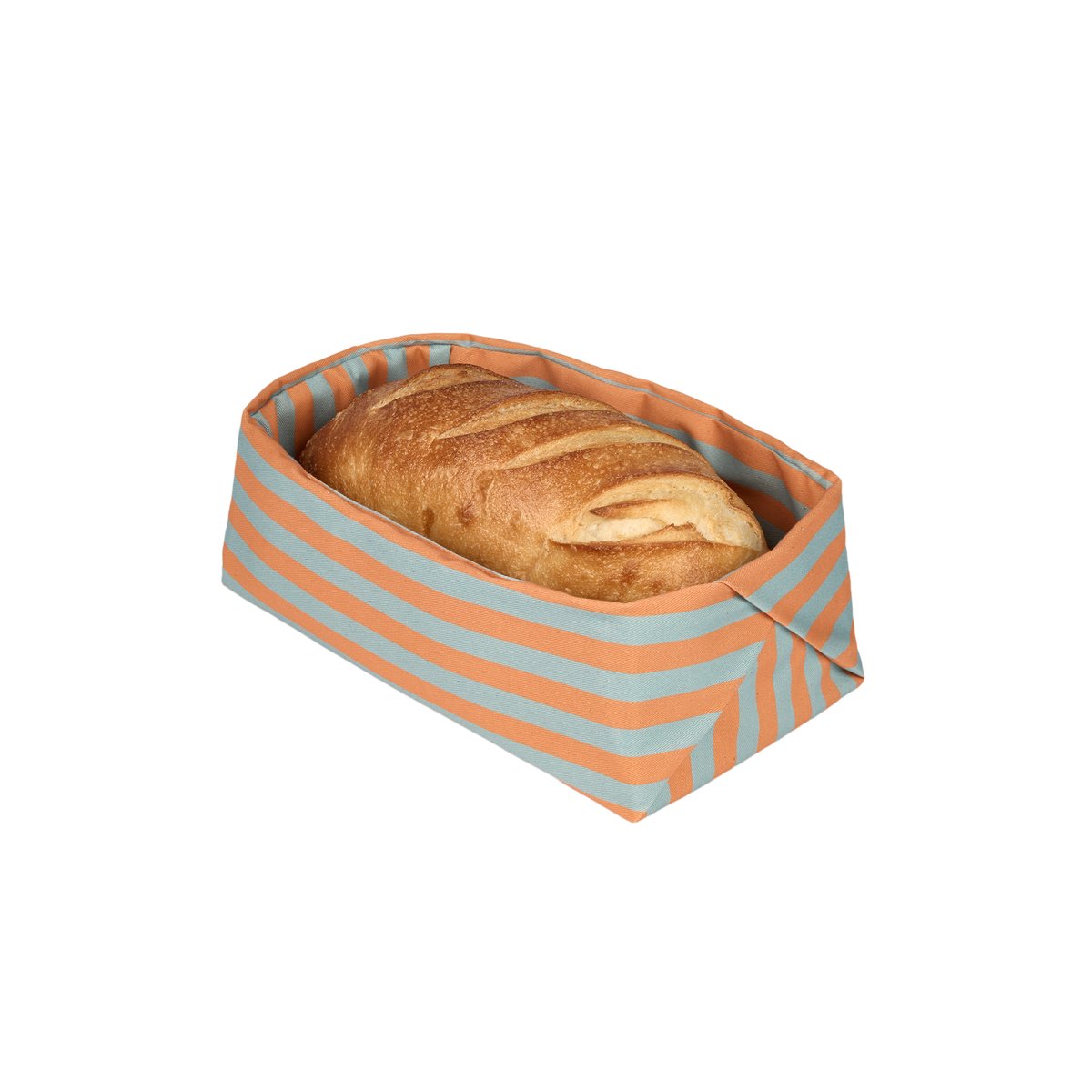 Panier à Pain rayures bleues et orange, NOBODINOZ