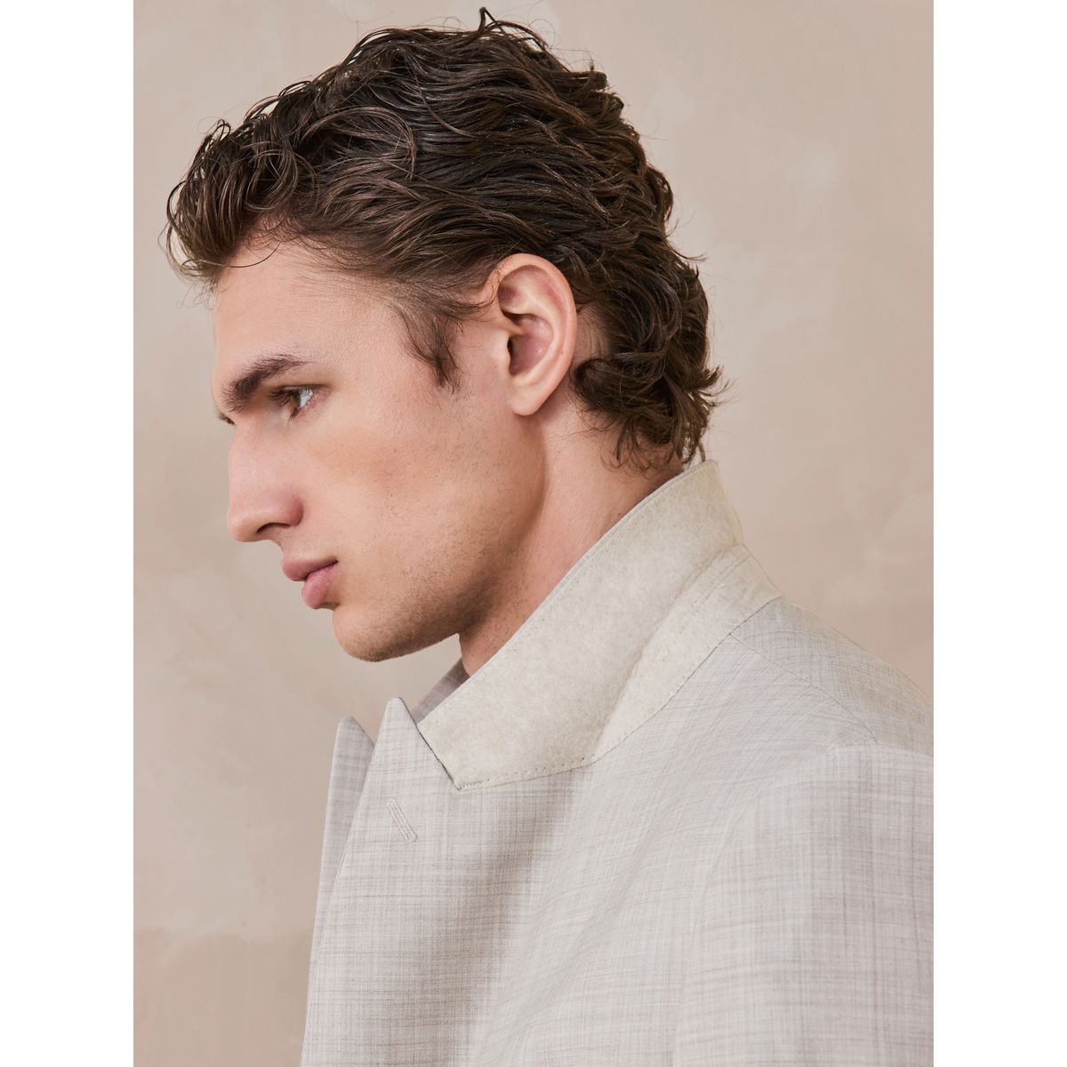 Veste de costume en laine mélangée n. premium naturel, NEXT