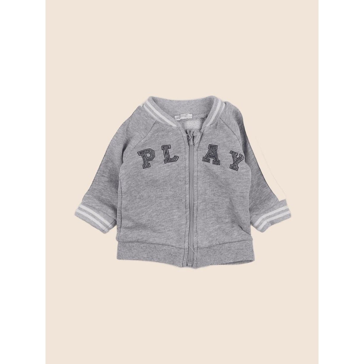 Sweat - Très bon état gris, BENETTON