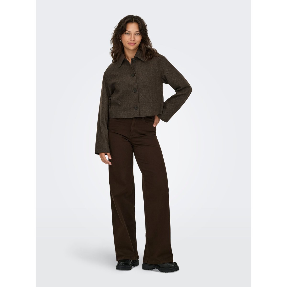 Veste seal brown, ONLY