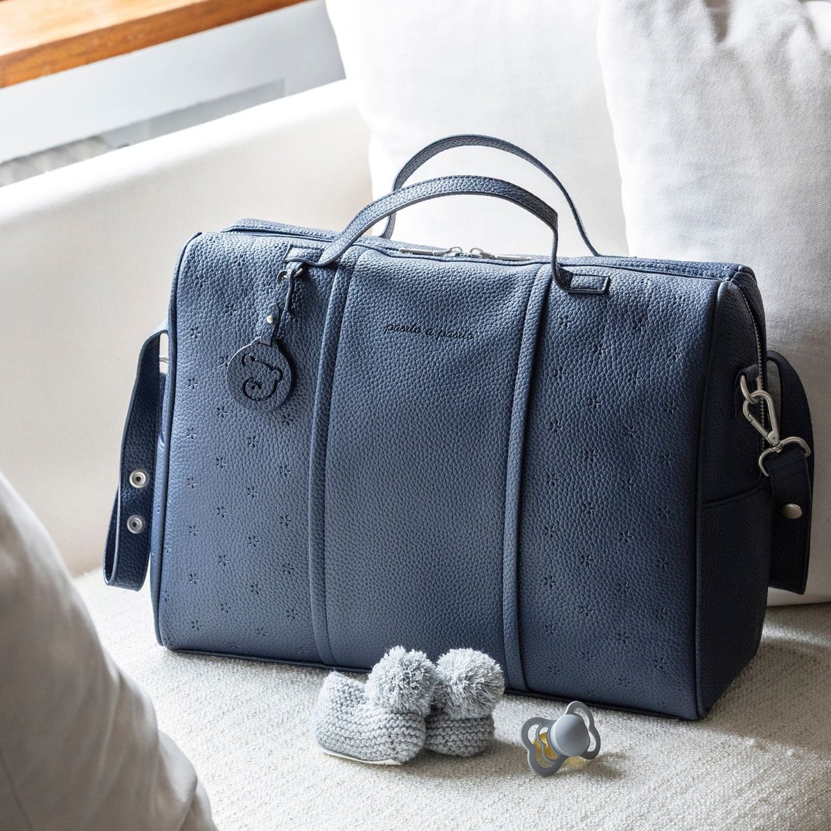 Sac à Langer London Blue bleu, PASITO A PASITO