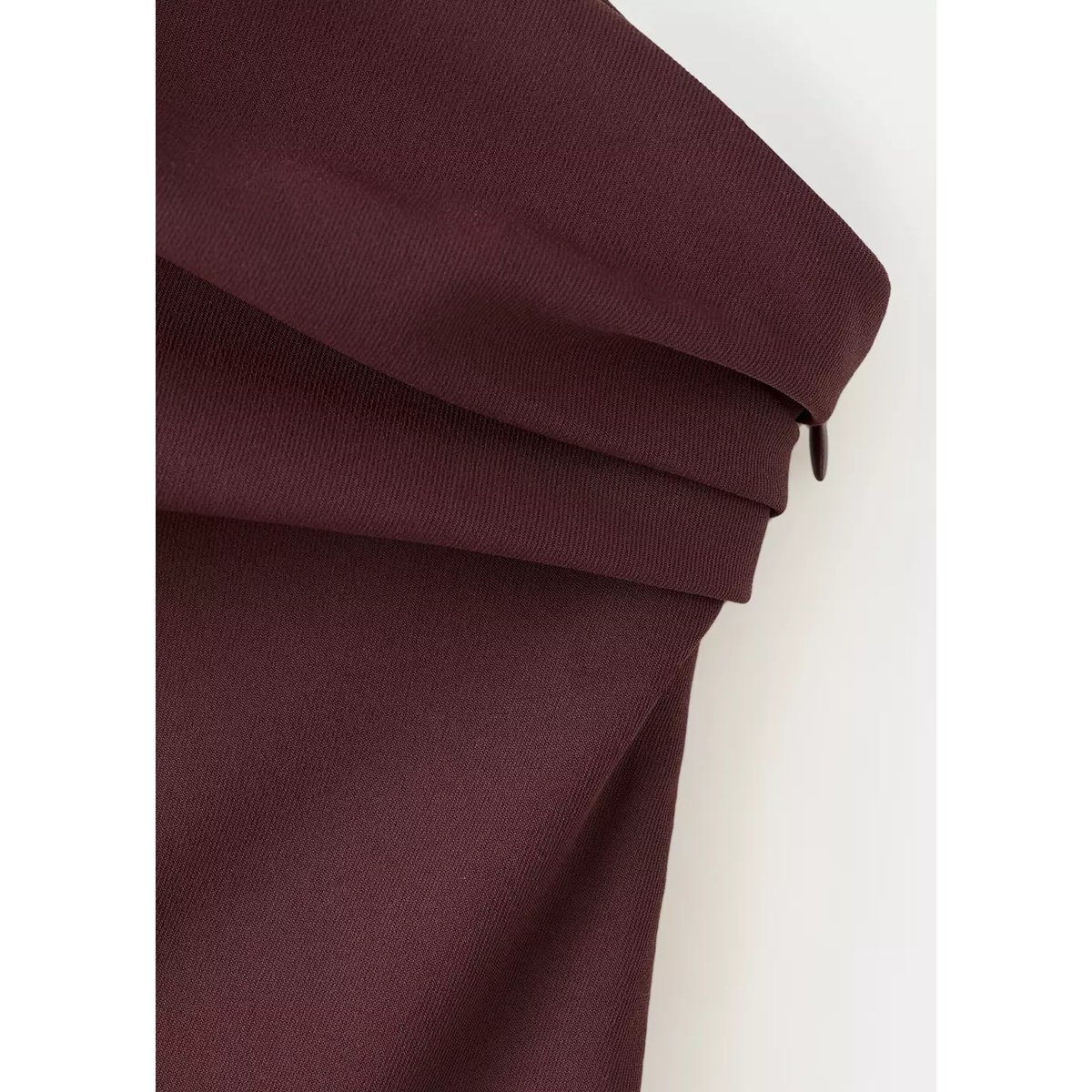 Combinaison asymétrique ceinture violet, MANGO