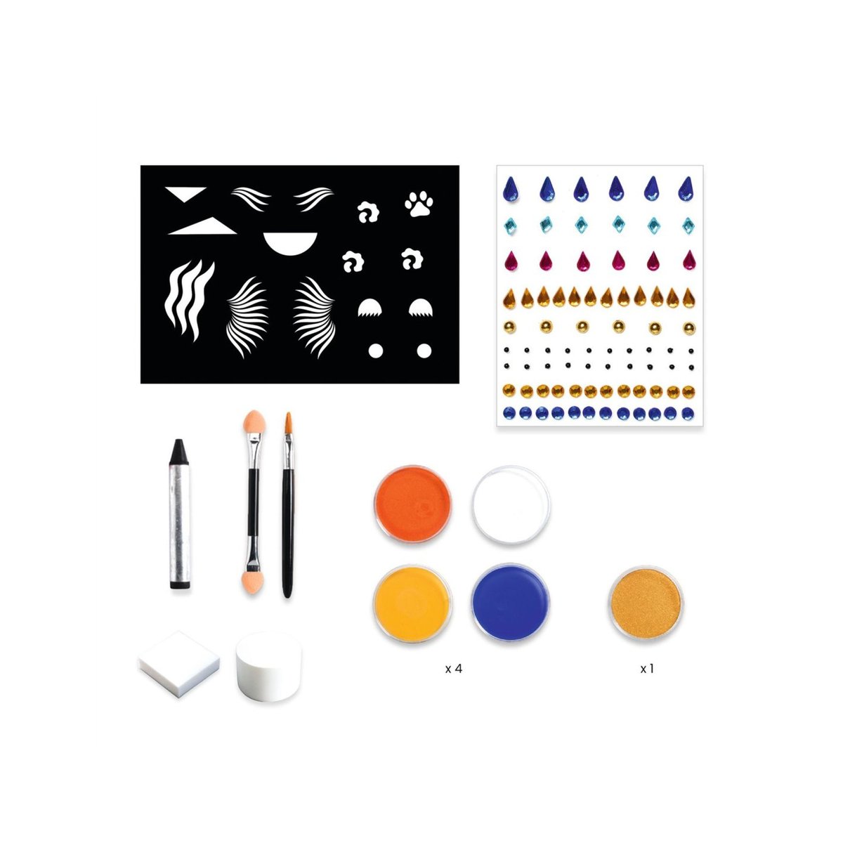 Kit de maquillage enfant rio de janeiro panthera, DJECO