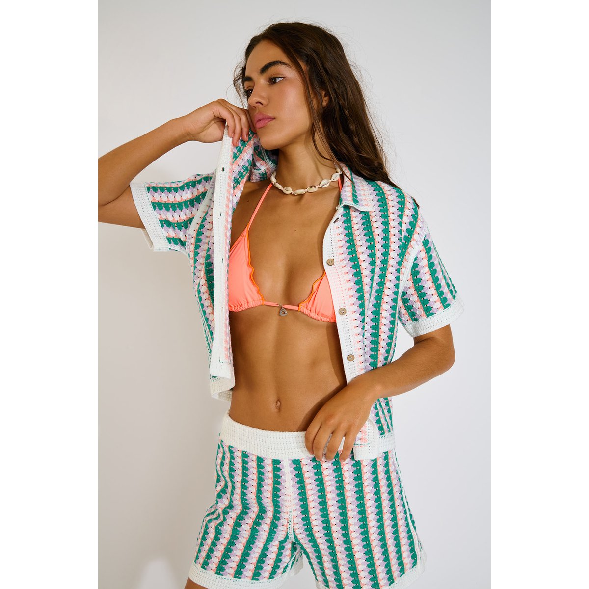 Chemise Avila - BLOOMDAY vert, BANANA MOON