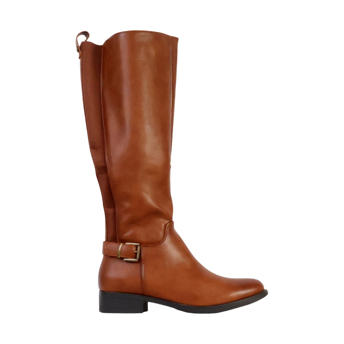 Bottes à Zip camel, ENZA NUCCI