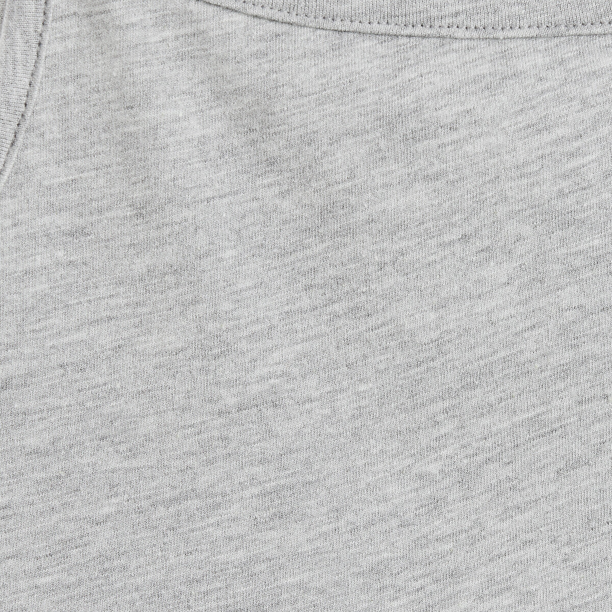 Lot de 5 maillots de corps débardeurs noir + gris + blanc, LA REDOUTE COLLECTIONS