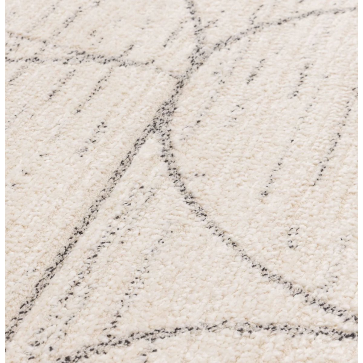 Tapis tissé plat moderne ALTA gris, NOVATREND