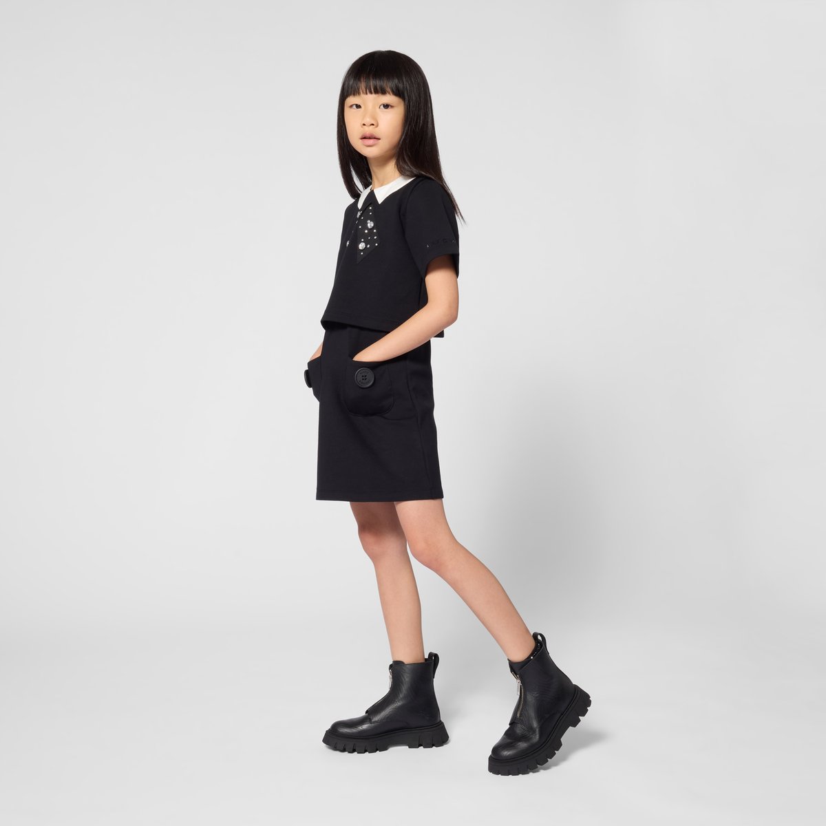 Robe manches courtes black, MARC JACOBS