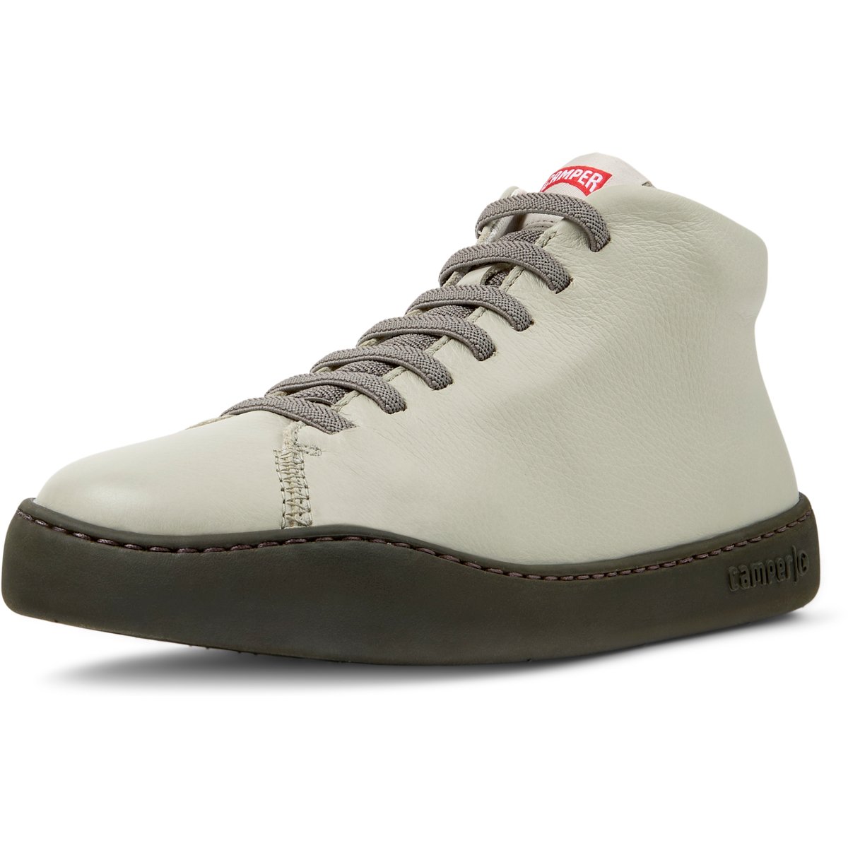 Baskets Peu Touring Smooth Leather beige clair, CAMPER