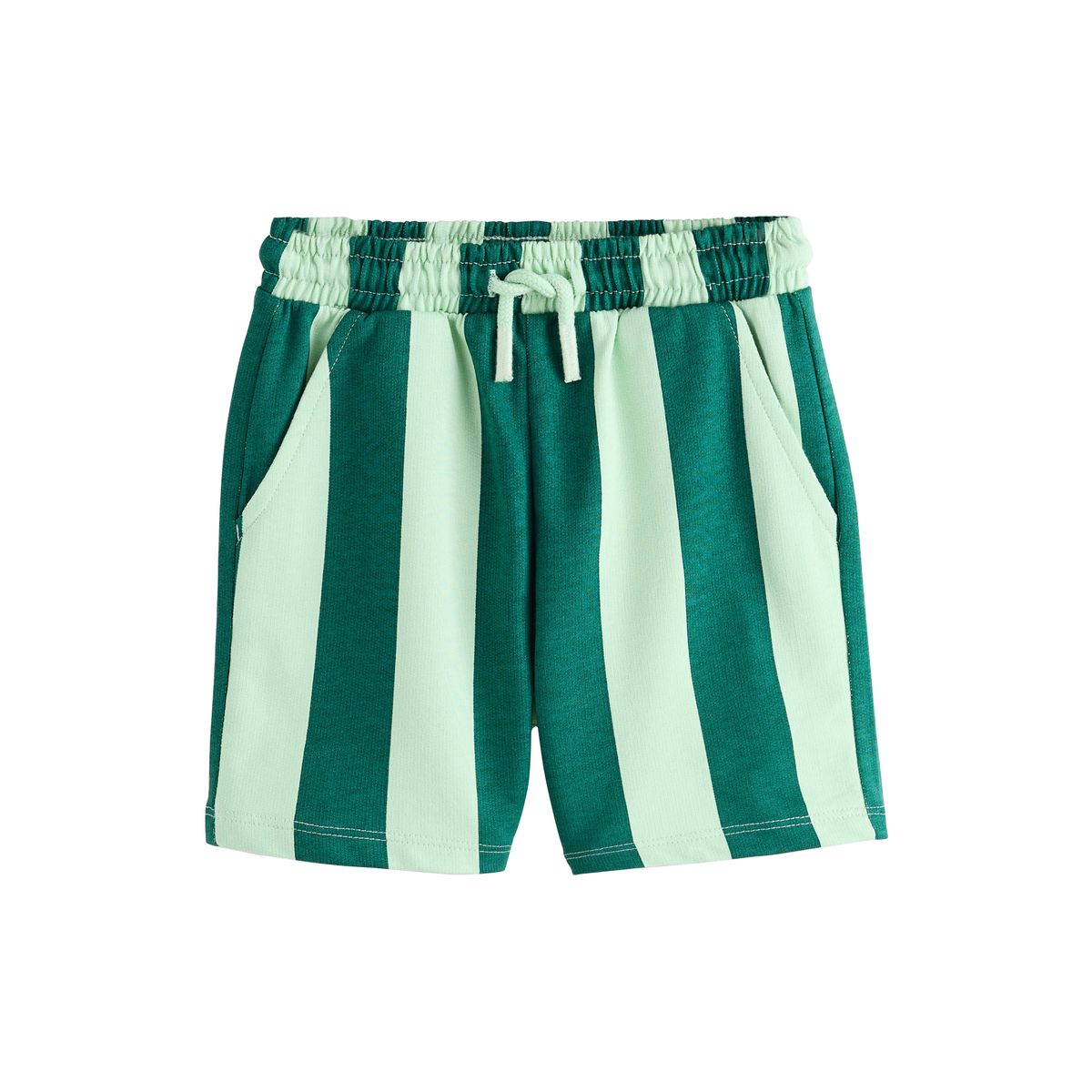 Shorts en jersey, lot de 5 bleu marine/beige/écru/rayures, NEXT