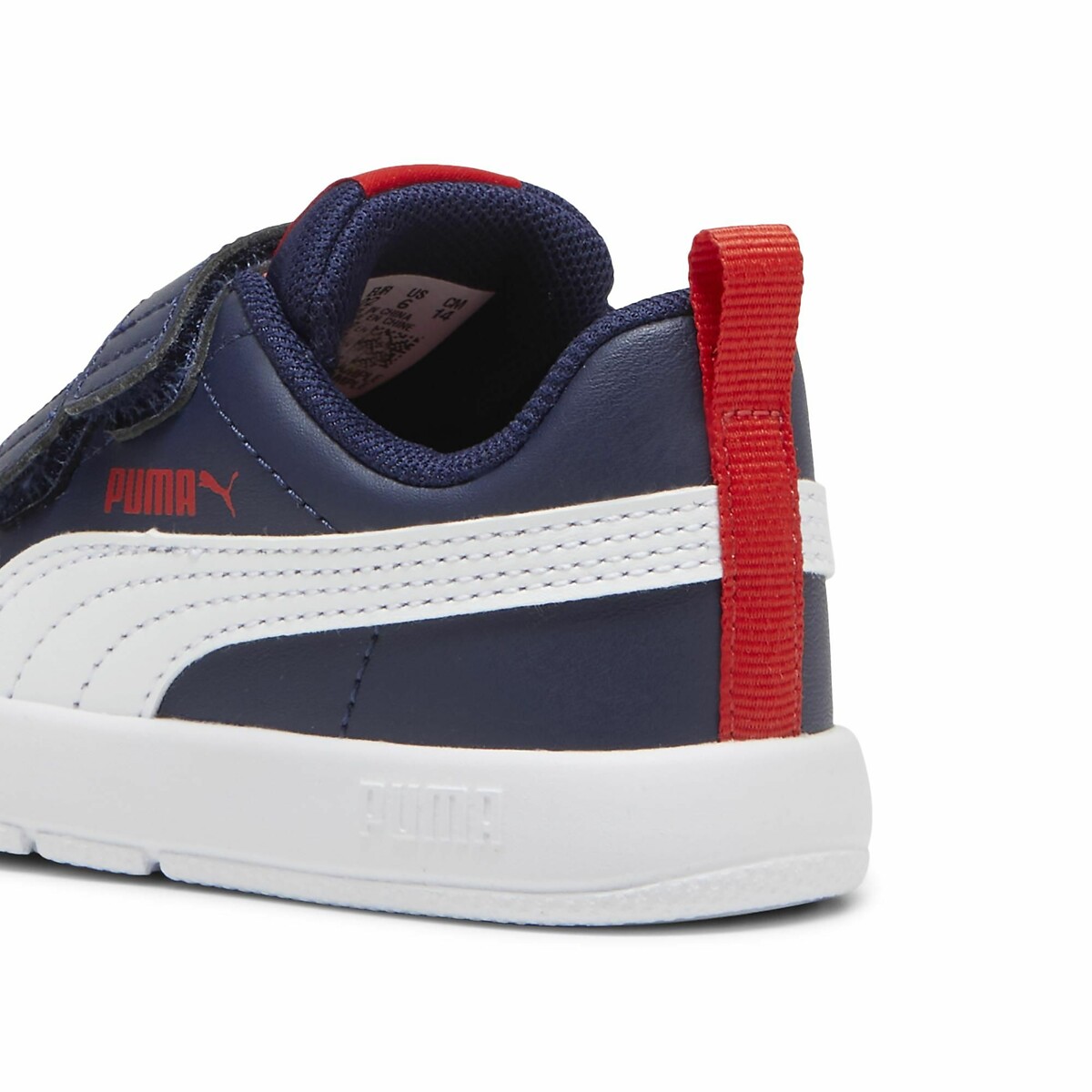 Baskets Courtflex V3 bleu marine/blanc, PUMA