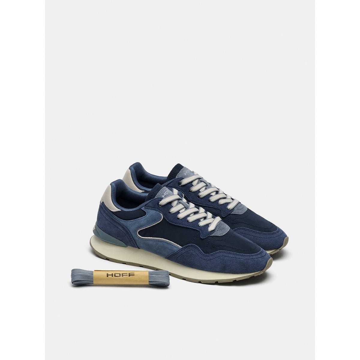 Baskets en cuir City blue, HOFF