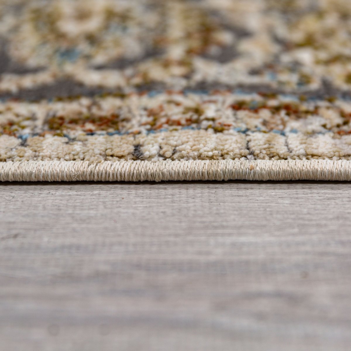 Tapis vintage de couloir ZETTA vert, FLAIR RUGS