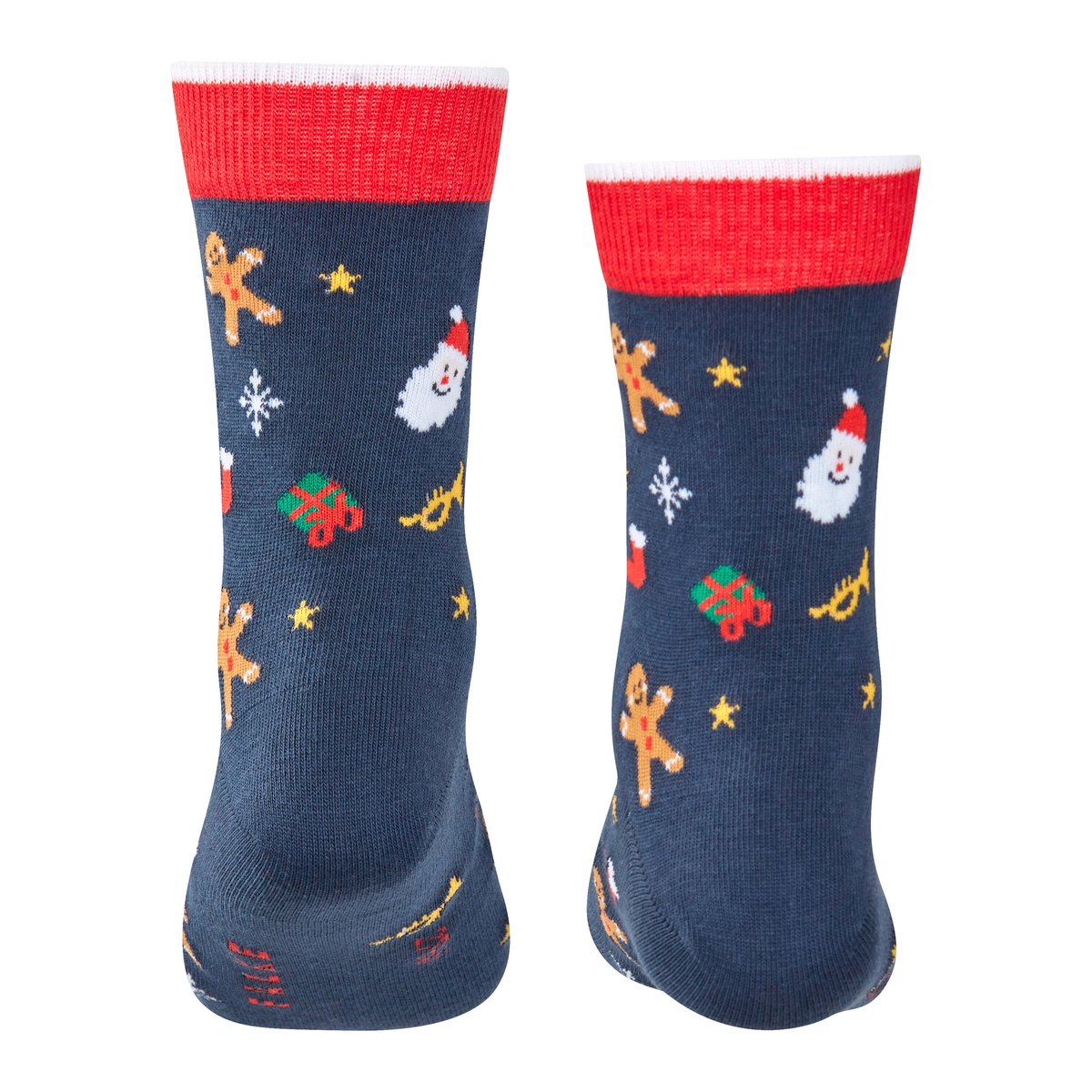 Chaussettes Merry Christmas space bleu, FALKE