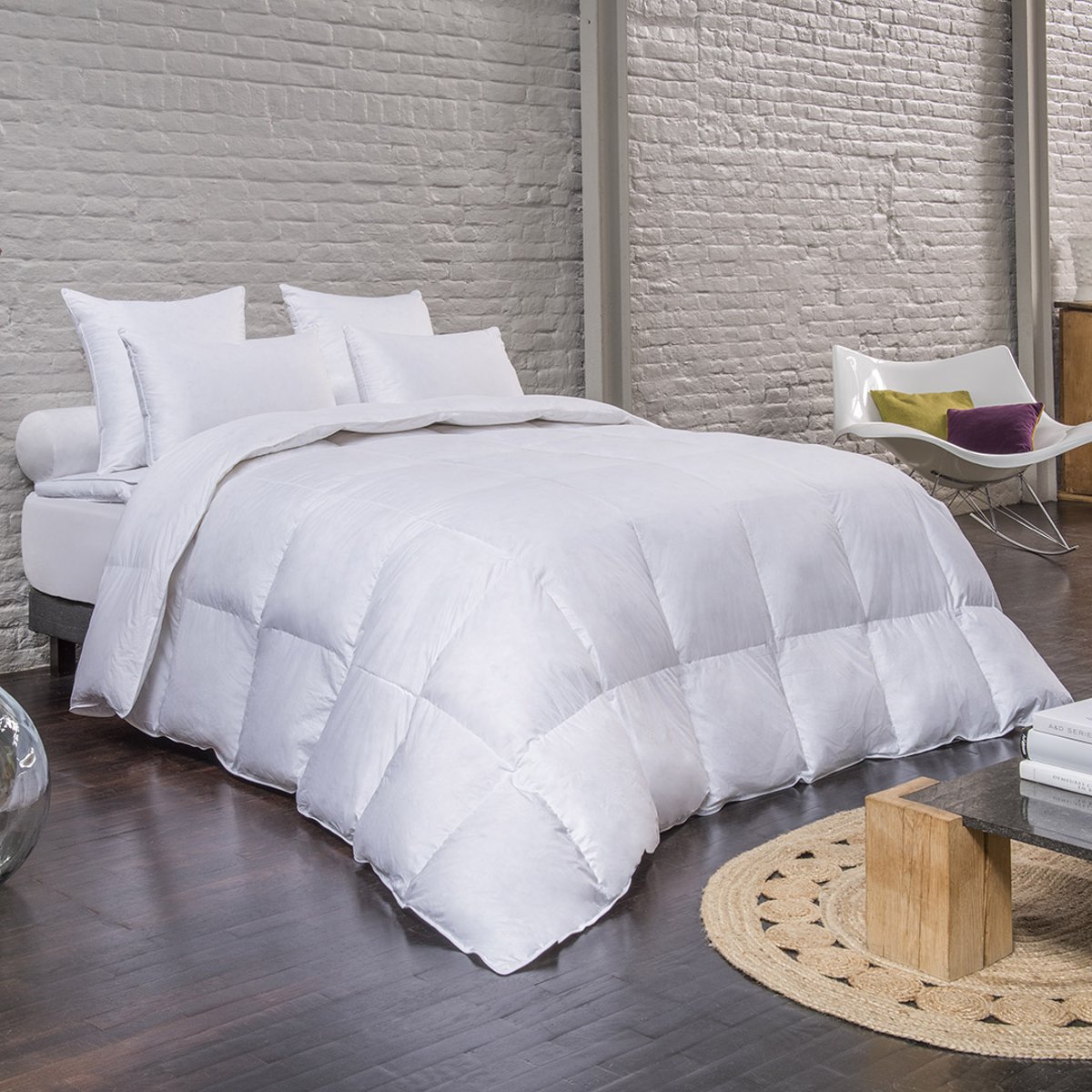 Couette Concordia - CHAUDE blanc, DROUAULT