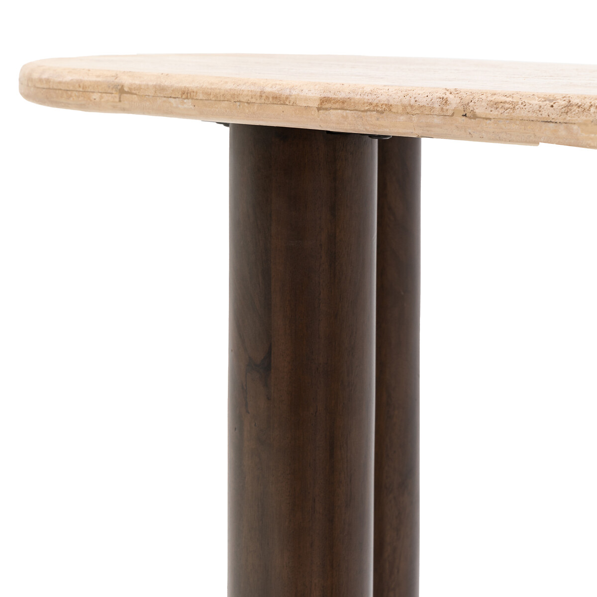 Trenton Travertine Console Table travertine, SO'HOME