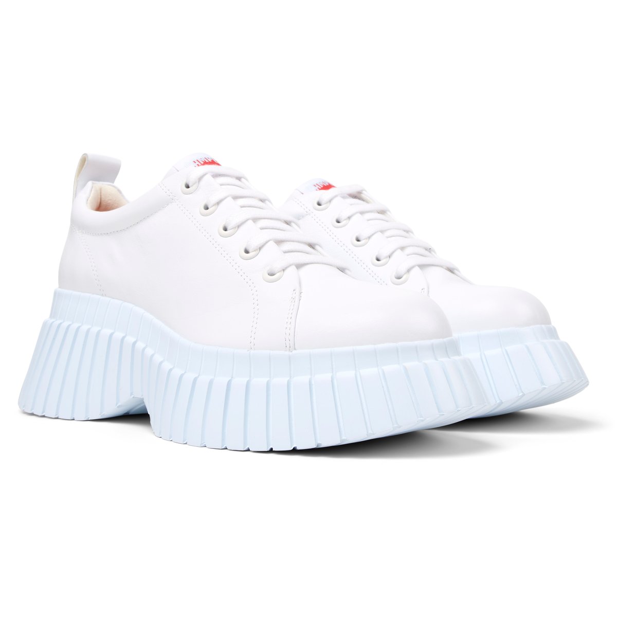 Derbies Pix BCN cuir blanc naturel, CAMPER