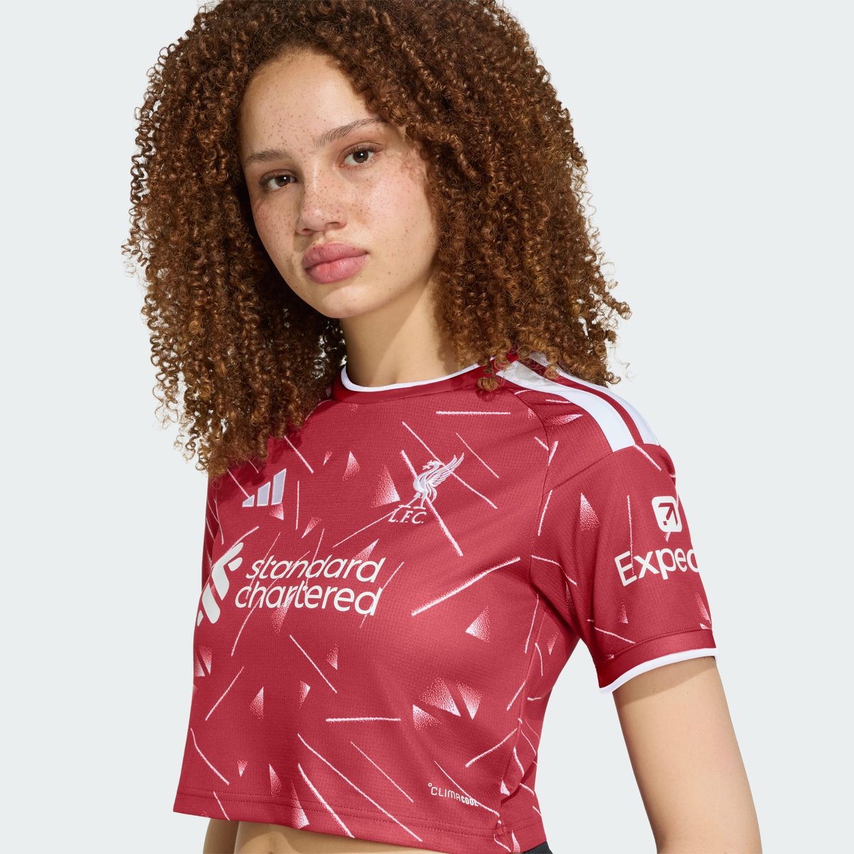 Maillot Crop Top Domicile Liverpool Fc 26/27 Maillot Crop Top Domicile Liverpool Fc 26/27 active maroon, adidas Performance