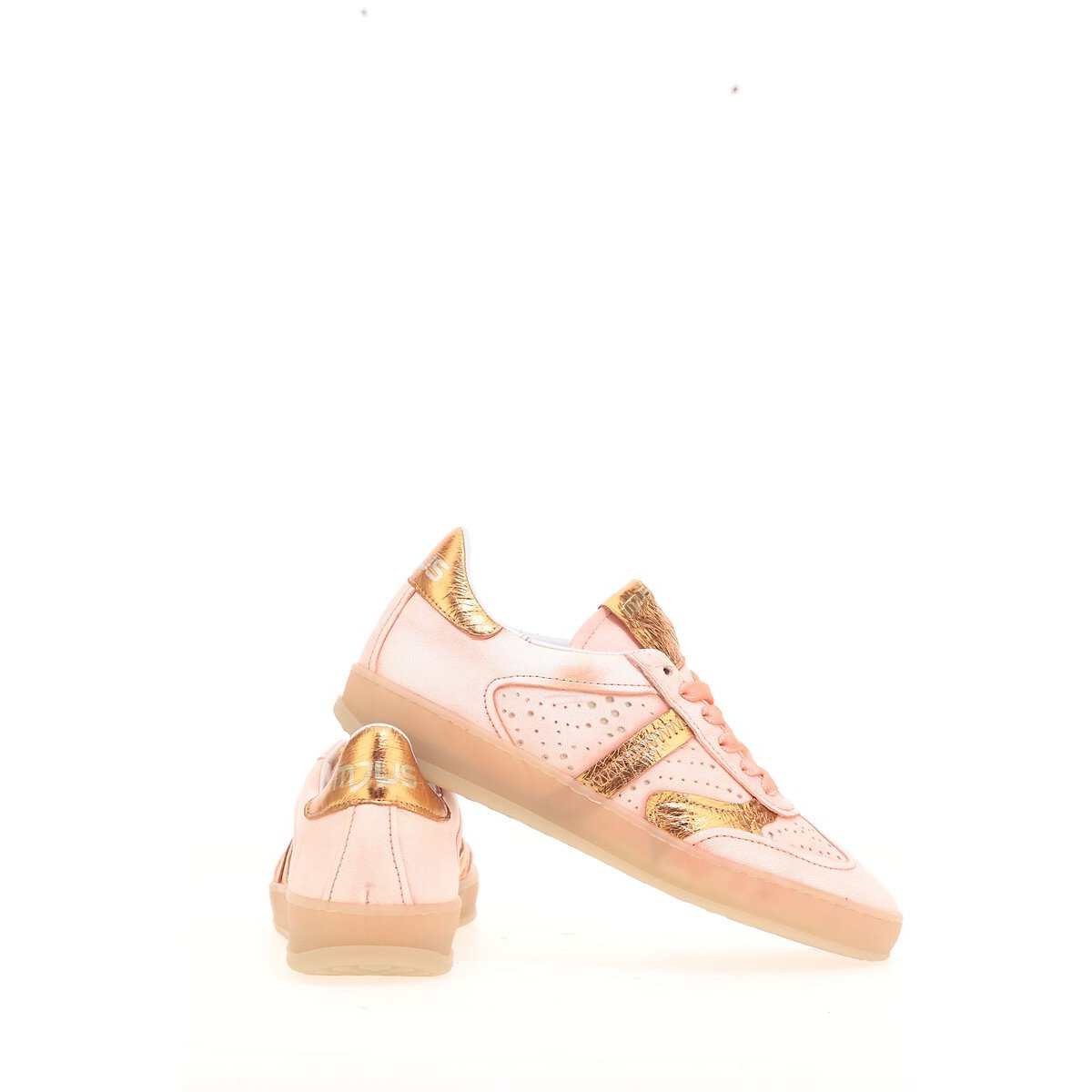 Leather Trainers with Cyclist's Toe light apricot, MJUS
