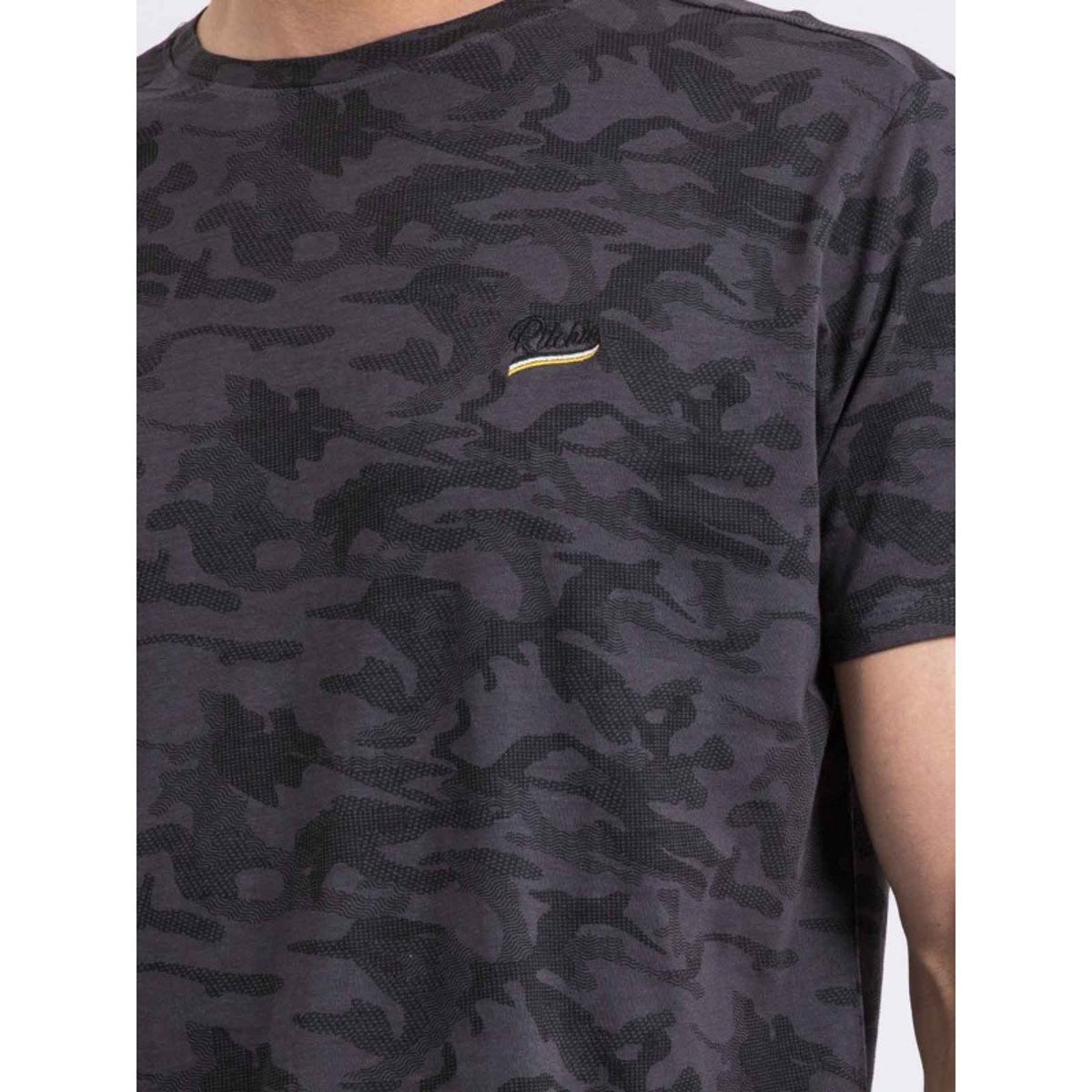 T-shirt Col Rond Nilimour gris, RITCHIE