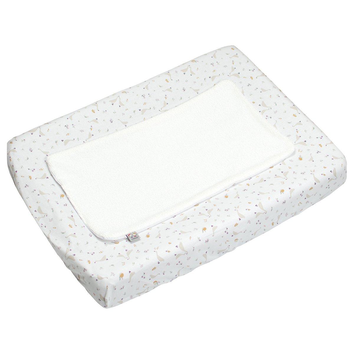 Housse de matelas à langer avec tapis SIDONIA sidonia, beige, écru, blanc, SEVIRA KIDS