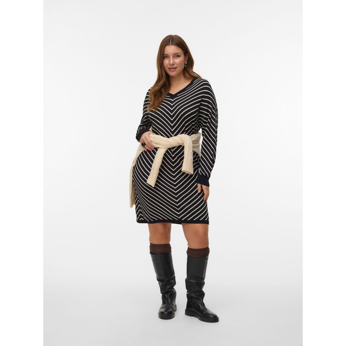 Robe En Maille noire - black, VERO MODA