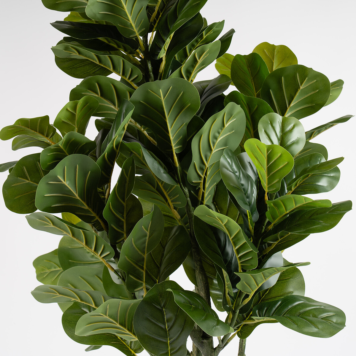 150cm Artificial Fiddleleaf Tree in Black Pot green, SO'HOME