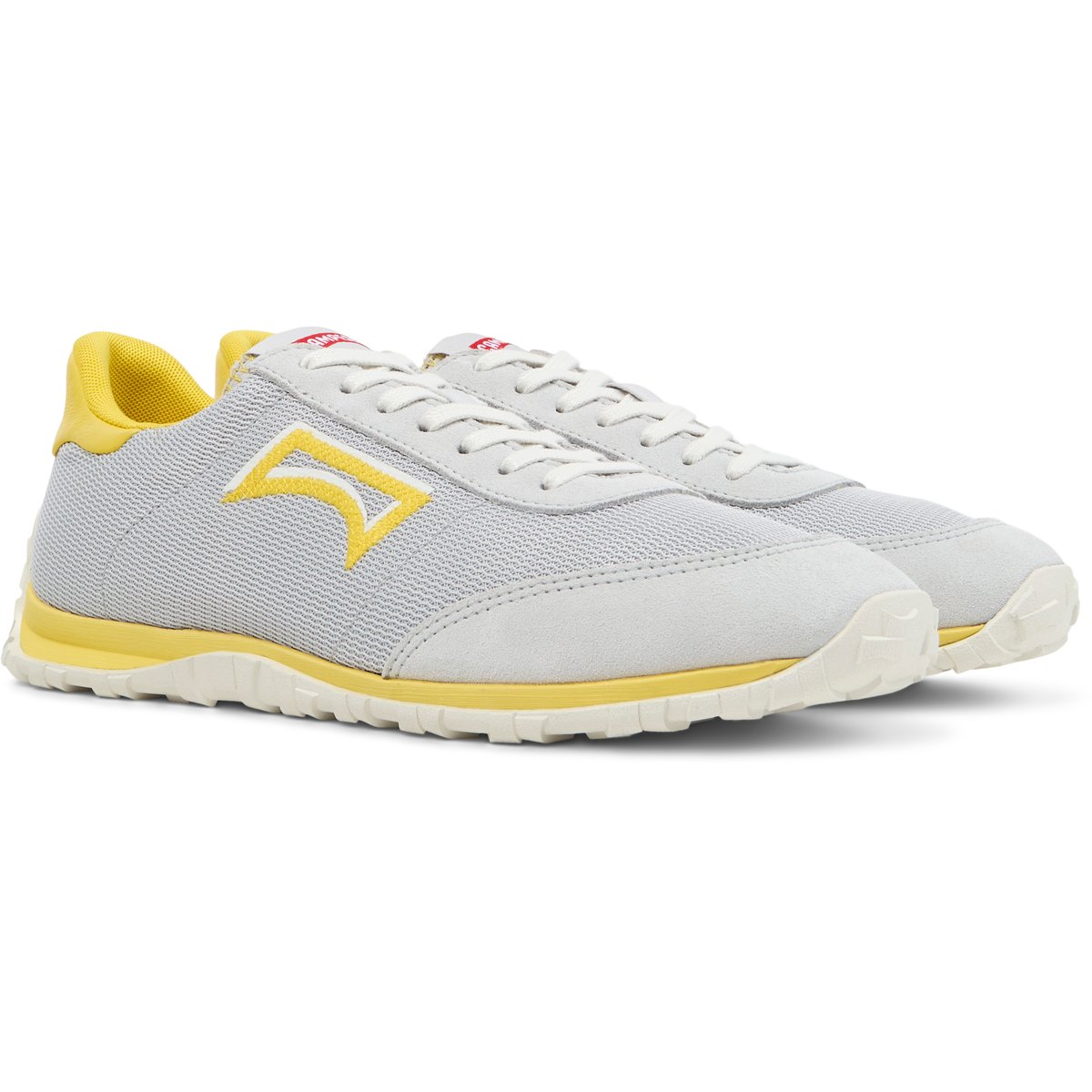 Baskets Cuir daim DRIFT WALK gris pastel, CAMPER