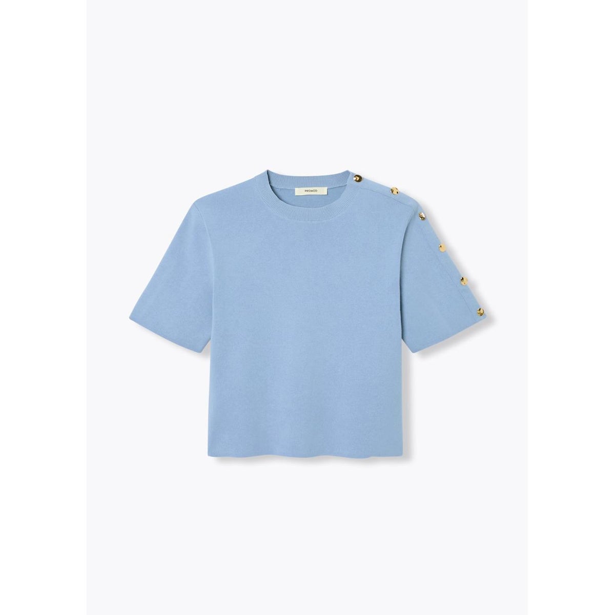 Pull manches courtes bleu ciel, PROMOD