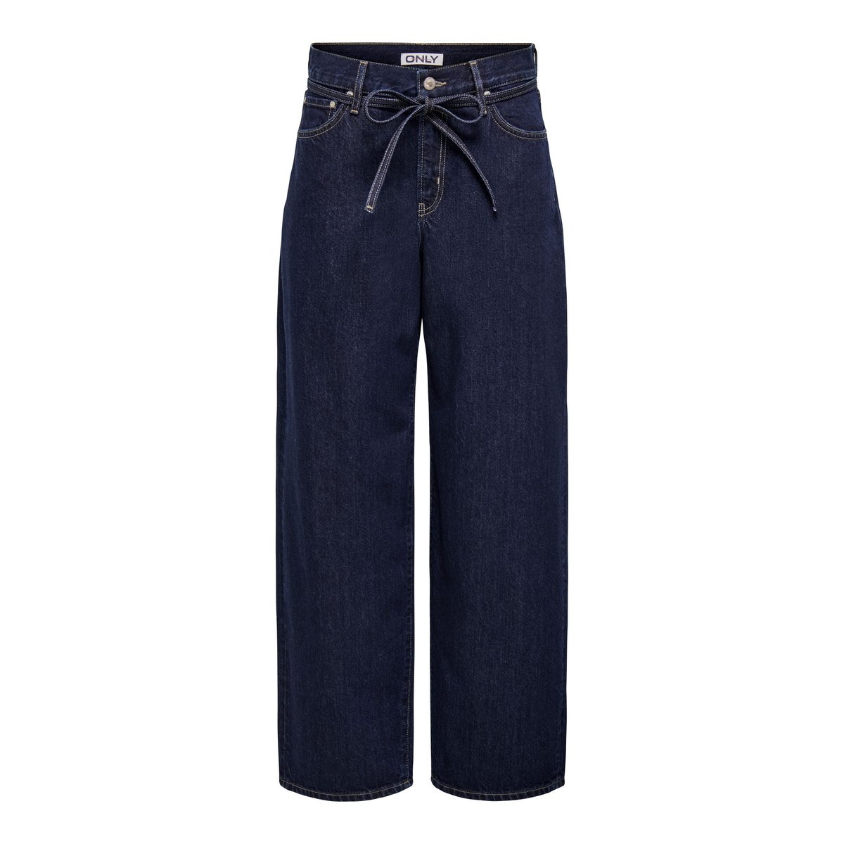Jean Coupe Droite dark blue denim, ONLY