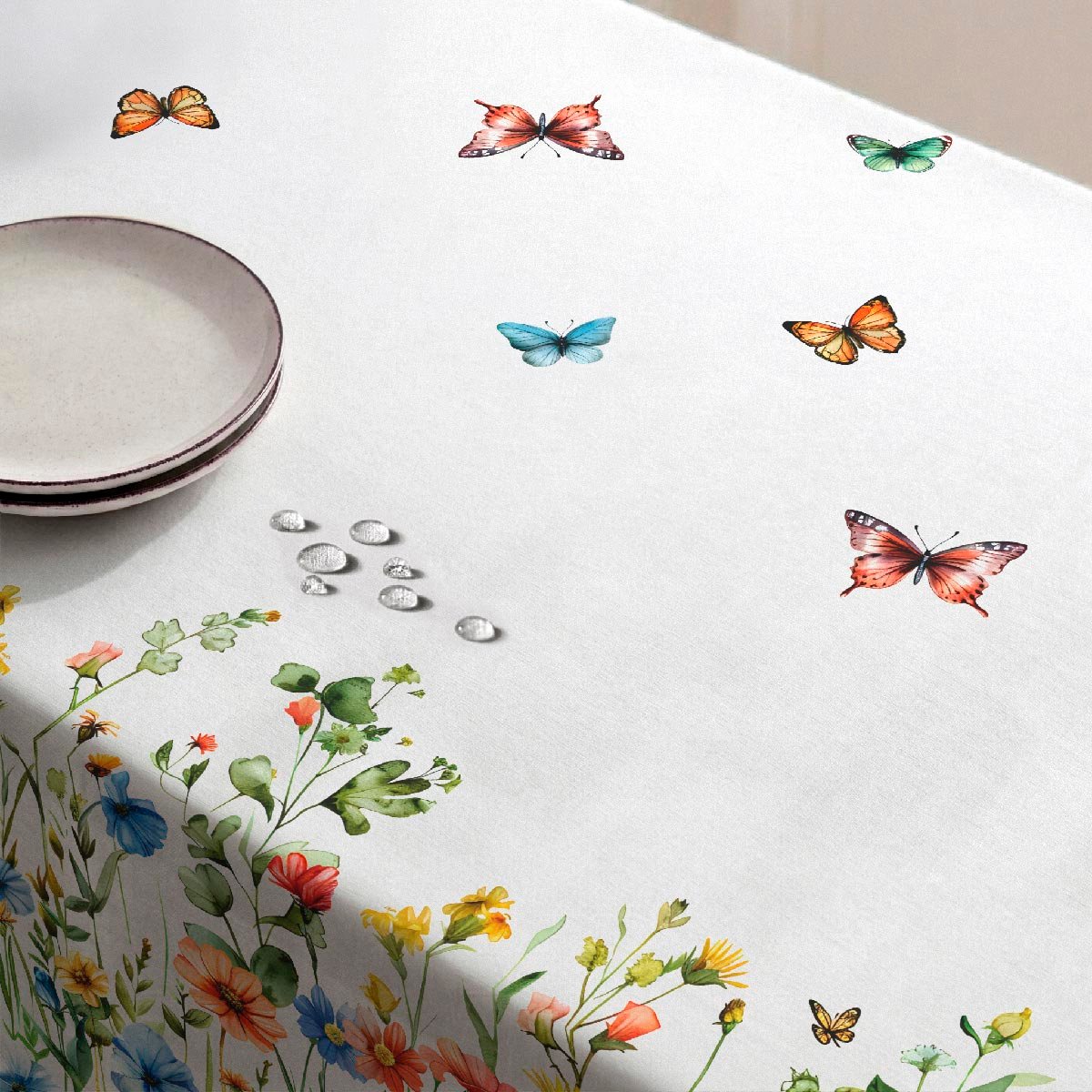 Nappe anti-taches Zana - 100% coton - multicolore, NAF NAF HOME
