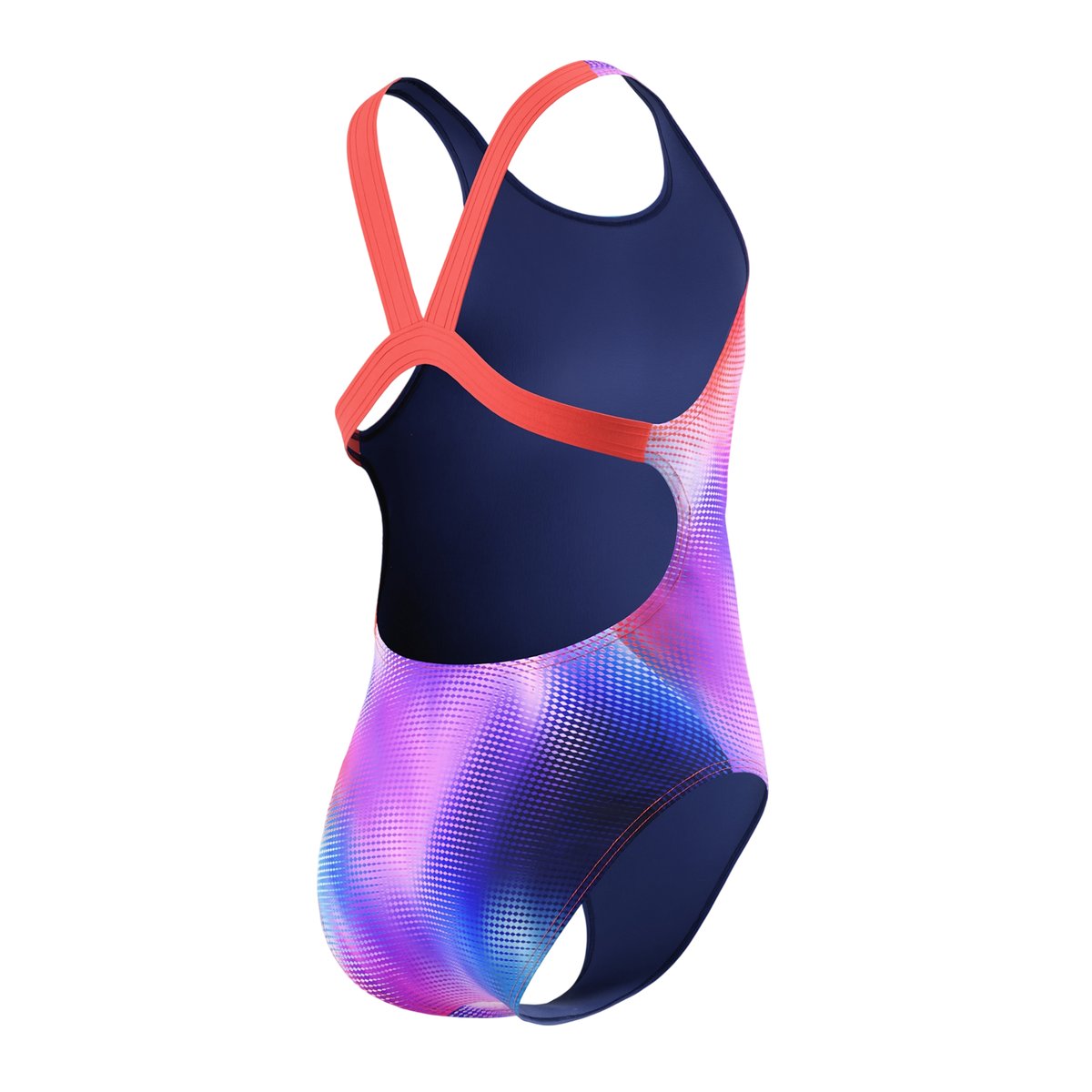 Maillot de bain 1 pièce motif/style imprimé intégral rose, SPEEDO