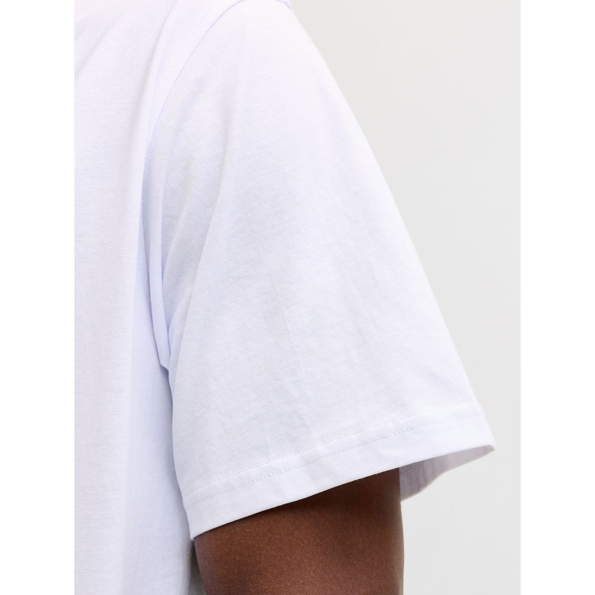 T-Shirt white, JACK & JONES