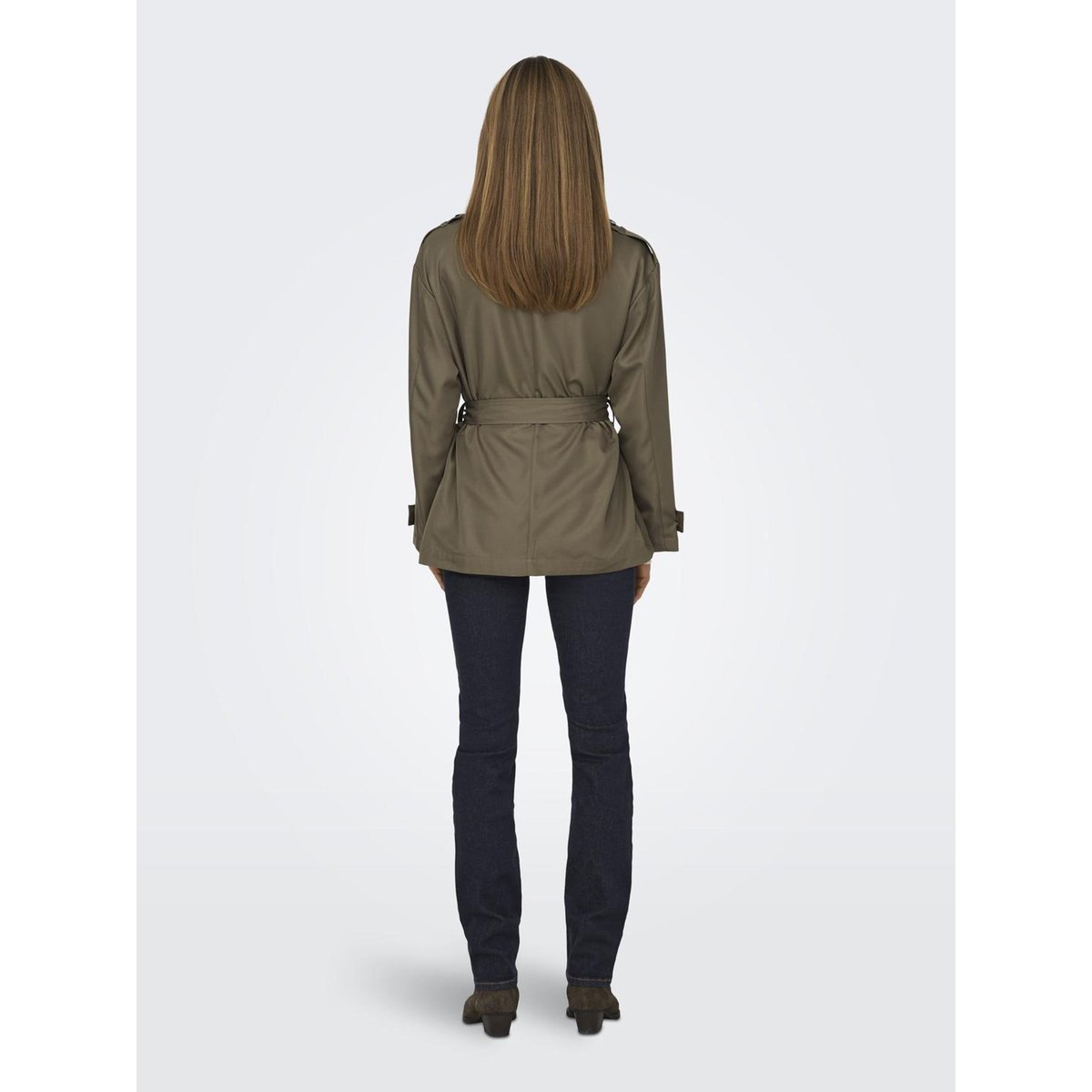 Trench Coat walnut, ONLY