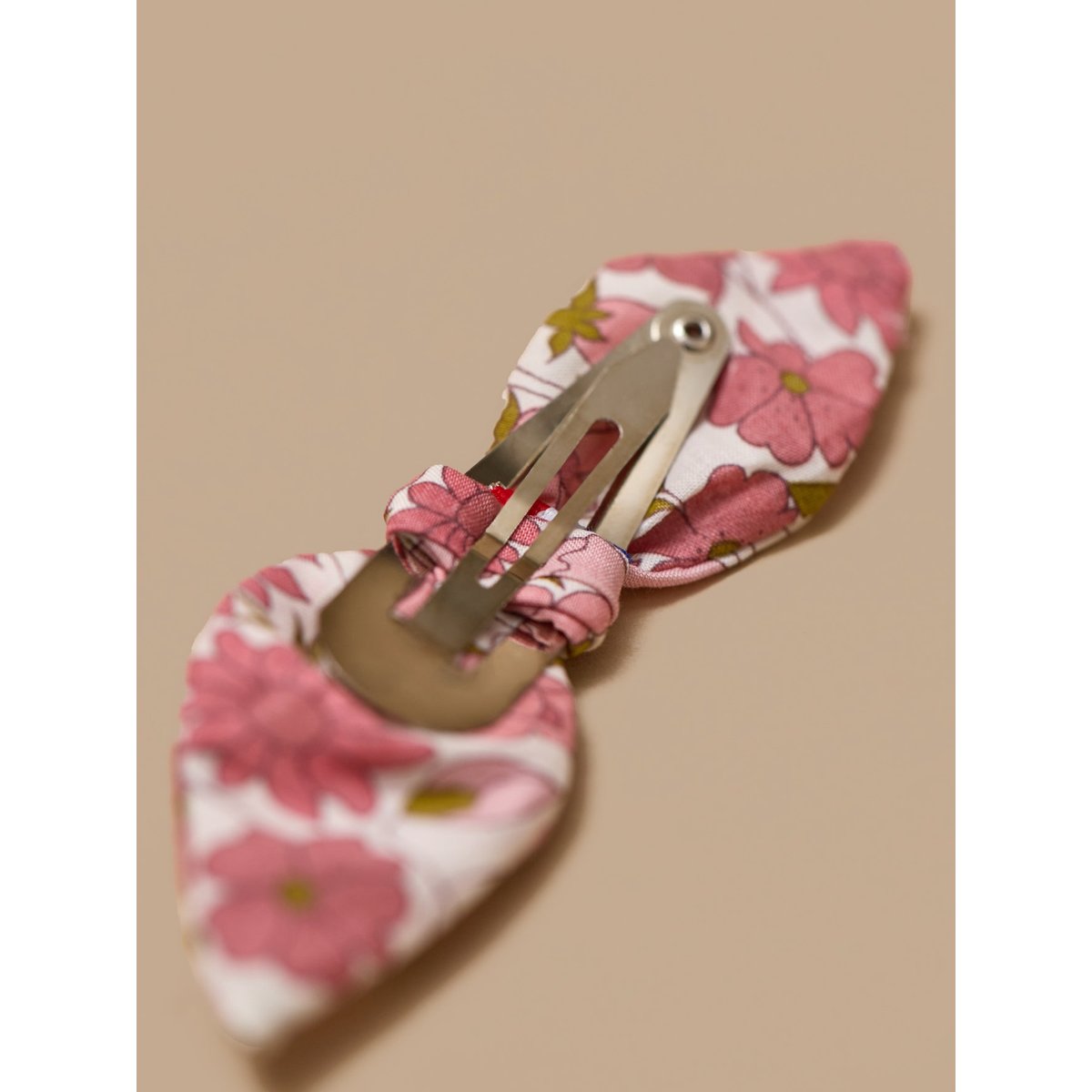 Pinces en tissu Liberty par lot de 2 liberty poppy and daisy, CYRILLUS