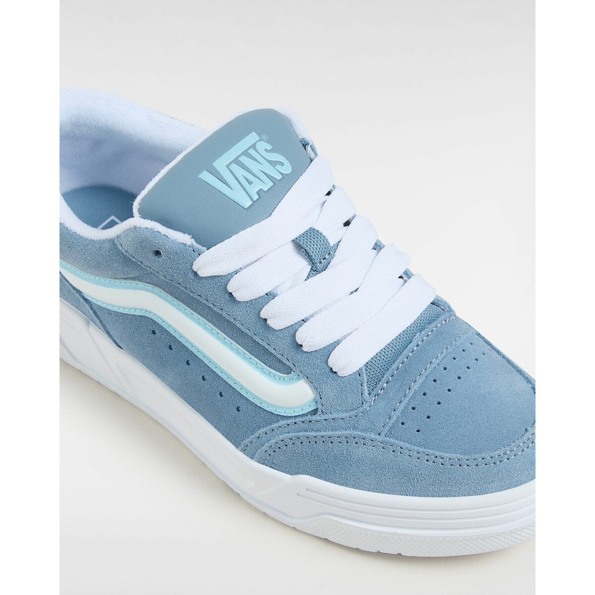 Baskets cuir Hylane bleu, VANS