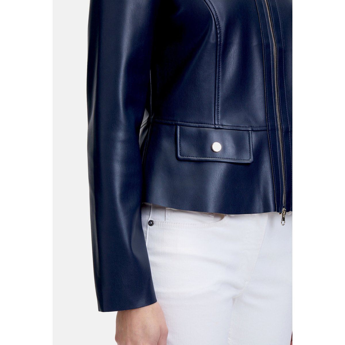 Blazer court à fermeture zippée dark sky, BETTY BARCLAY