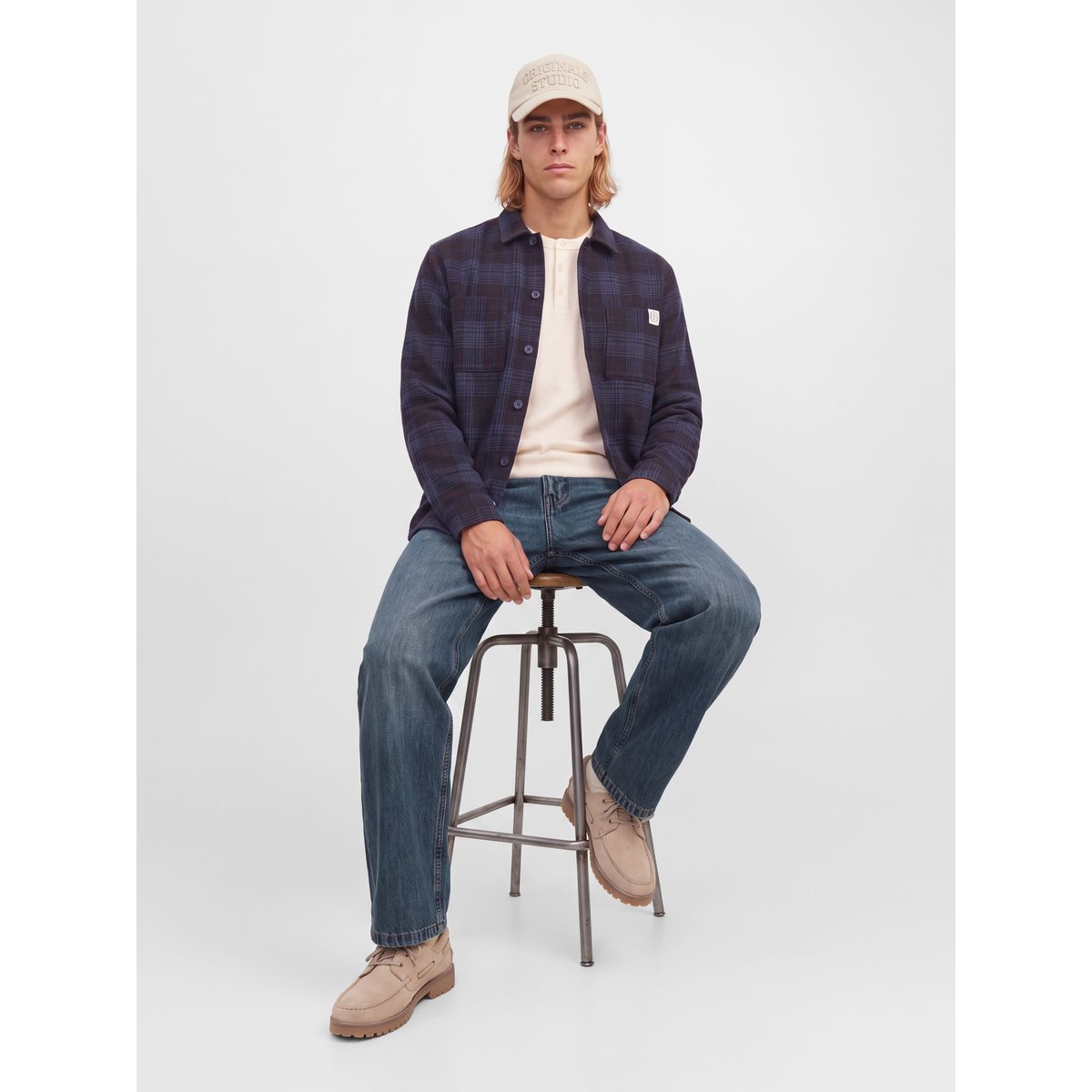 Jean Baggy Fit blue denim 1, JACK & JONES