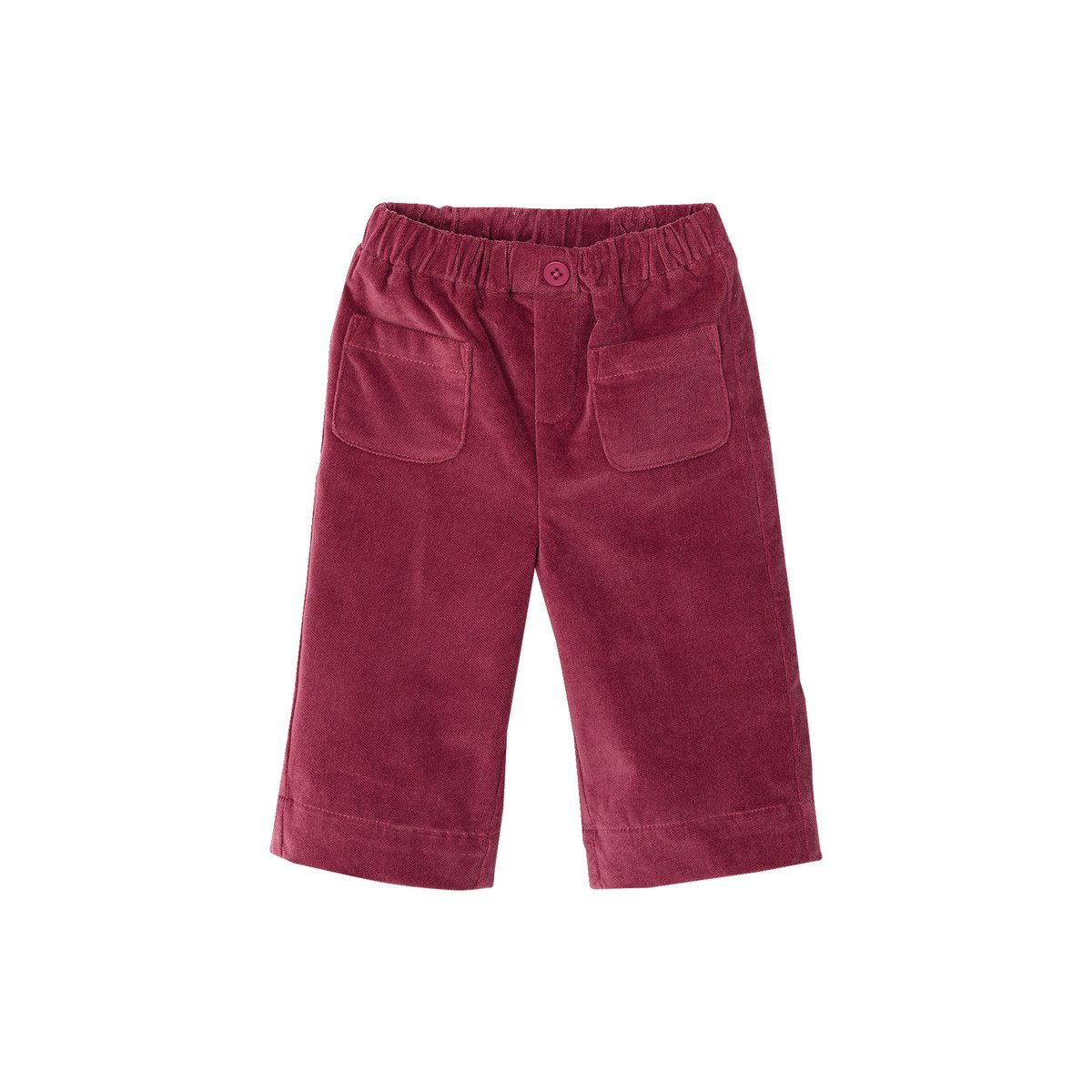 Ensemble blouse pantalon framboise, VERTBAUDET