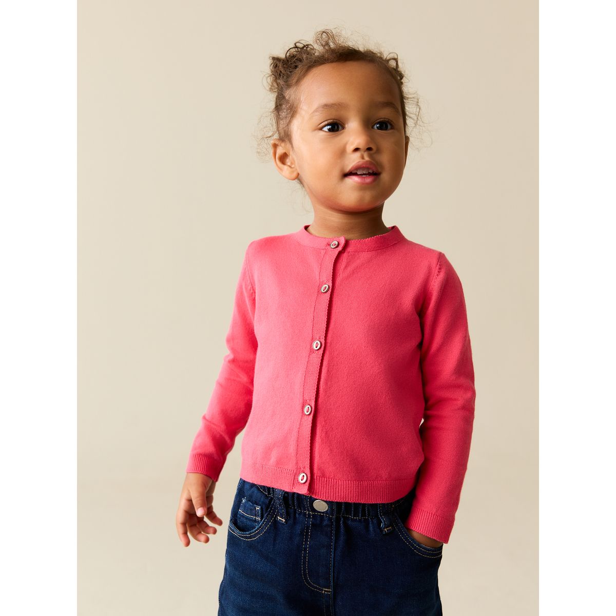Cardigan pink fluorescent, NEXT