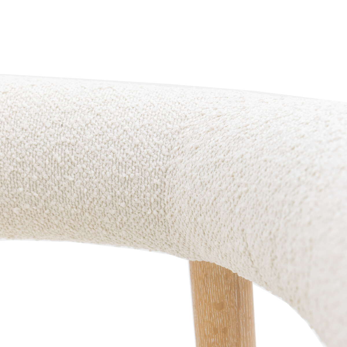 Aretha Mid-Century Boucle 2-Seater Accent Sofa cream, SO'HOME