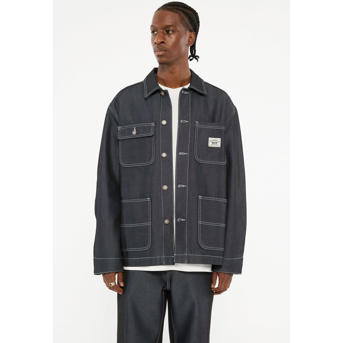 Veste De Travail bleu foncé, GUESS