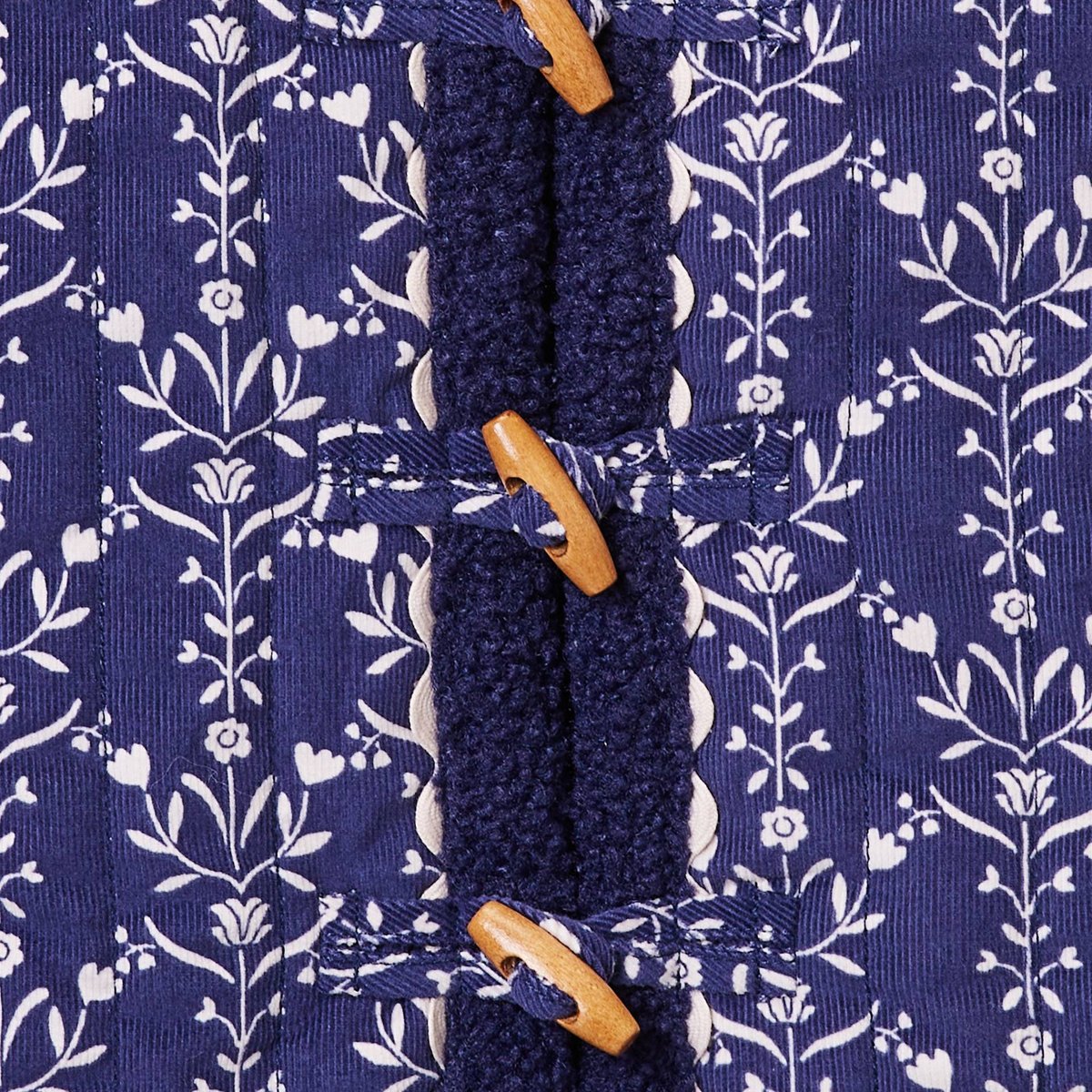 Gilet sans manches imprimé avec doublure en sherpa cachalot, MONOPRIX
