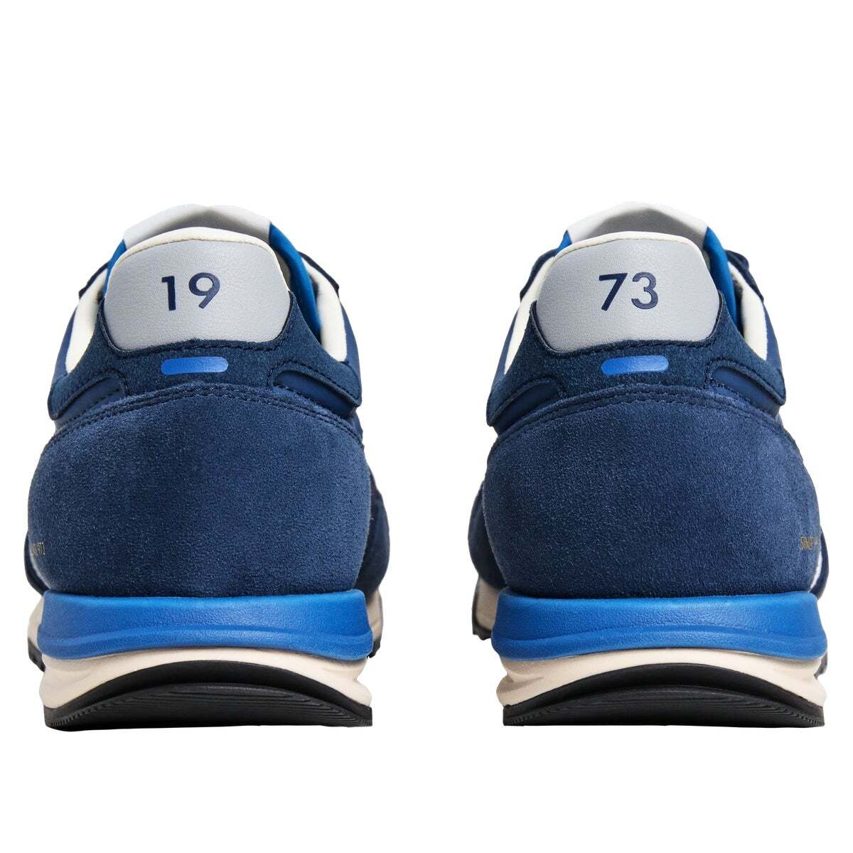 Marvin - Baskets Rétro Avec Détails En Daim bleu jean foncé, PEPE JEANS