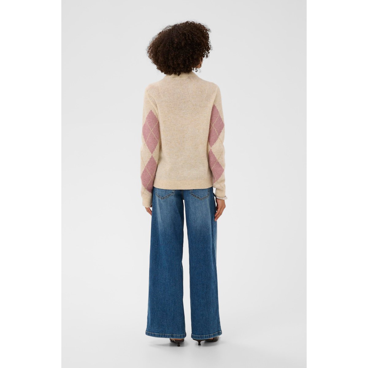 Pullover tricoté blanc whitecap, CULTURE