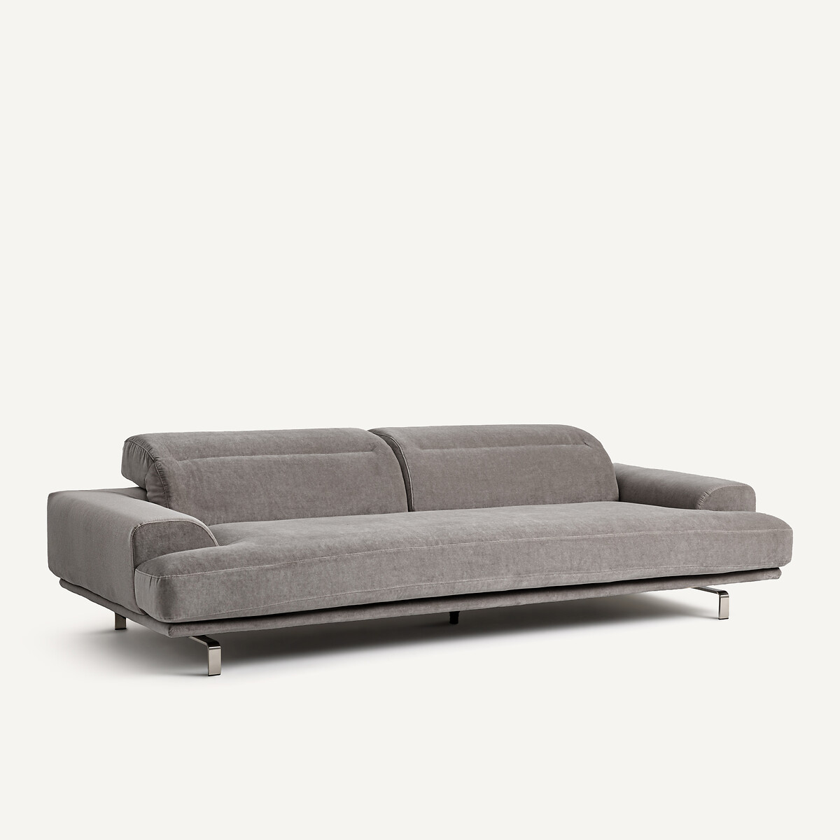 Sofa Velours stone, Orizonte grau, AM.PM