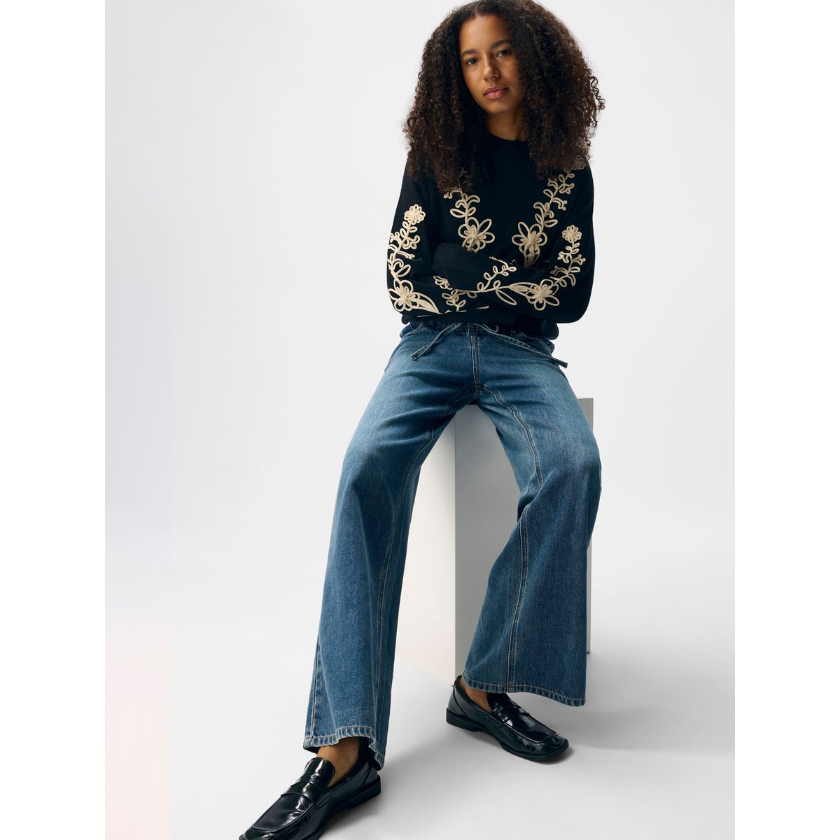 Jean Large medium blue denim, OBJECT