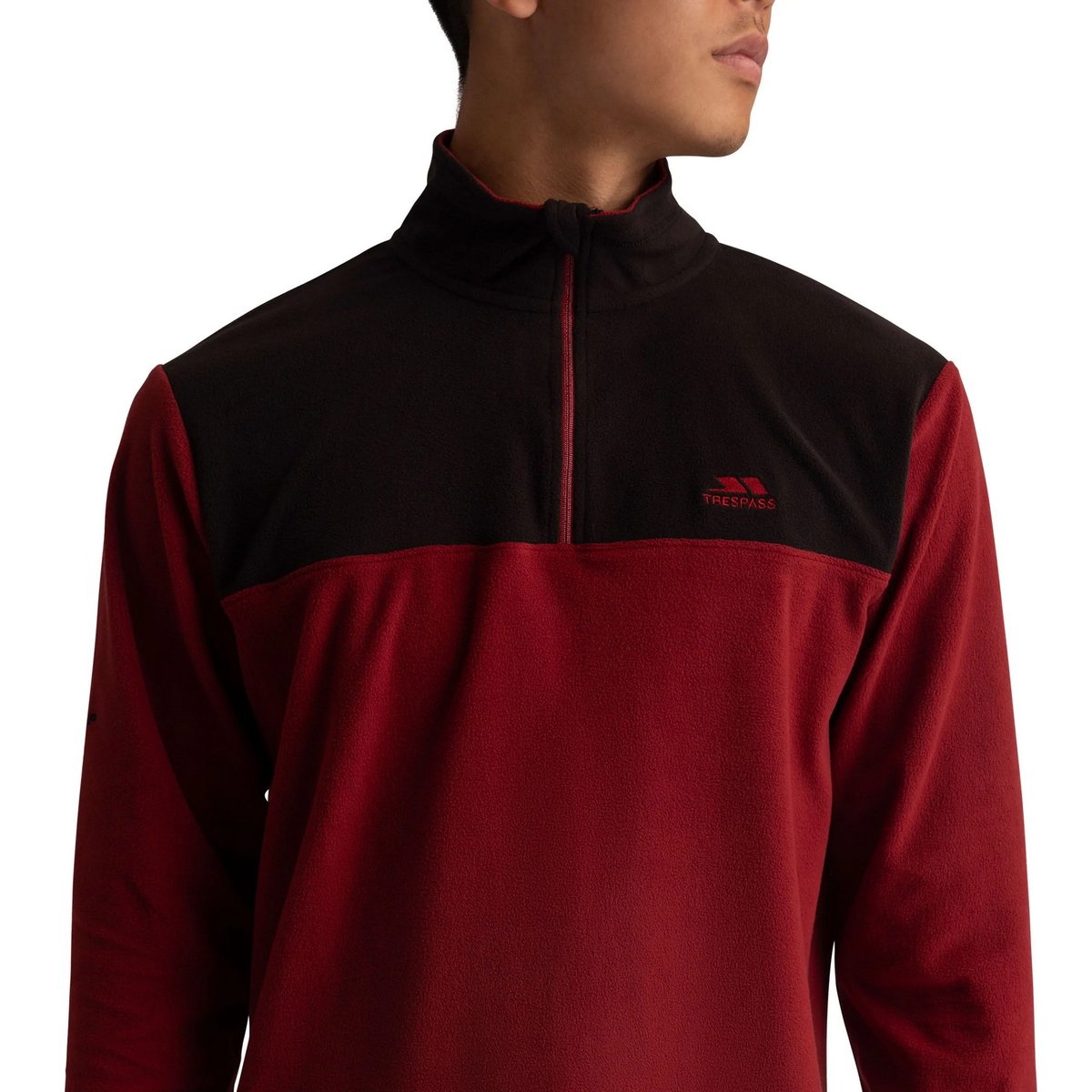 Haut polaire CURTISTON bordeaux, TRESPASS