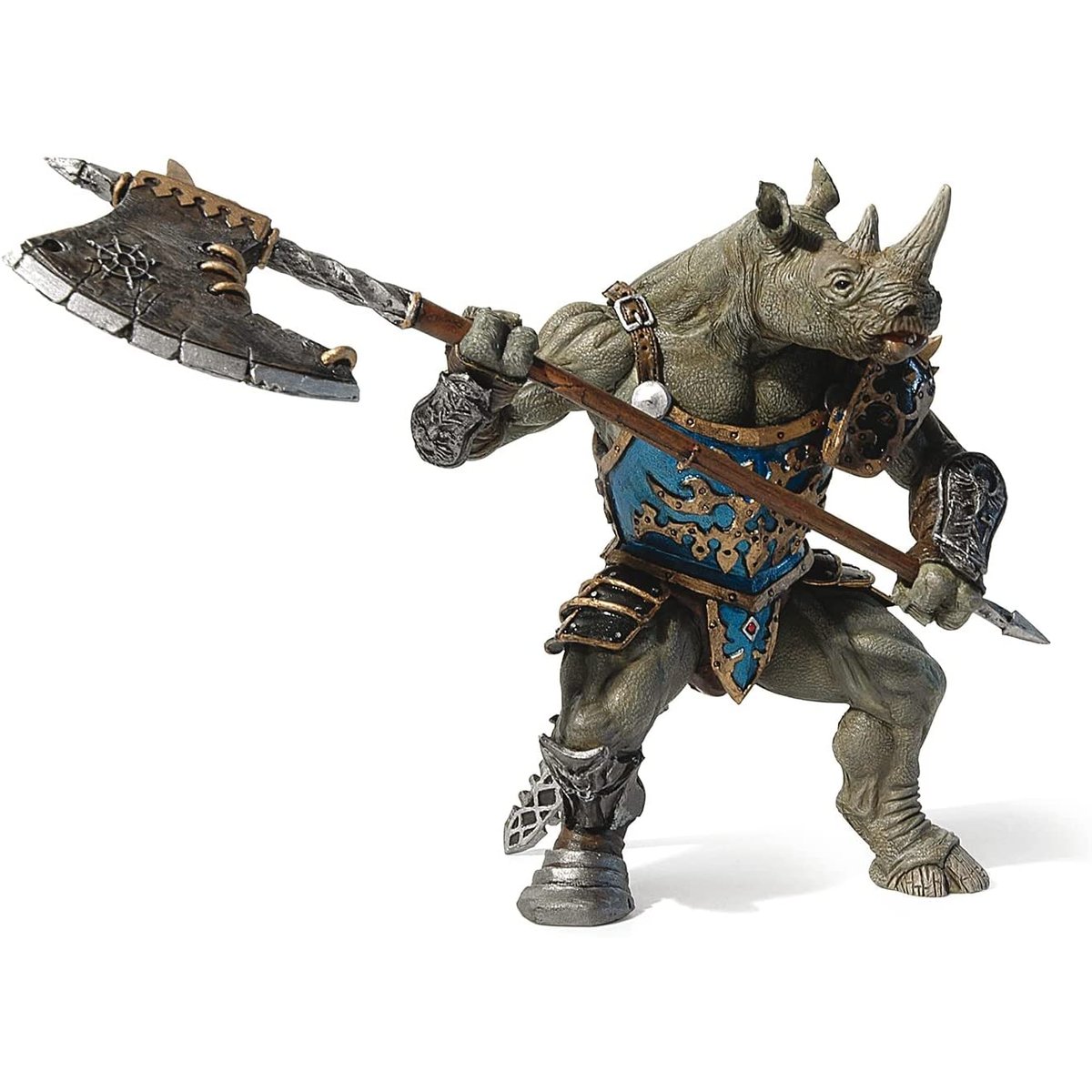 Figurine Mutant rhinocéros marron, PAPO